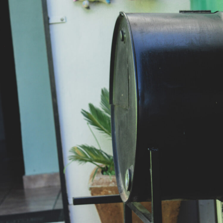 Mountainia outside moveable braai